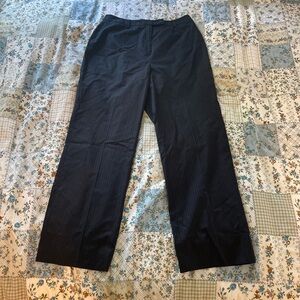 Women’s Black Pinstripe Pants